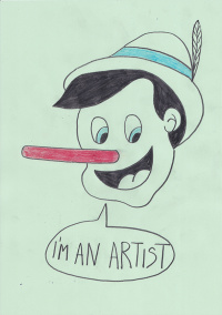 Laurent Impeduglia · artiste peintre · painting - Gallery: Pencil on paper 2025 - Title: 